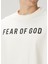 Krem Logo Baskılı T-Shirt 5