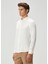 Comfort Fit Beyaz Lyocell Gömlek 6