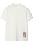 For Label Beyaz Pamuklu Kısa Kollu Erkek T-Shirt 1