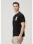 Portofino Siyah Nakışlı T-Shirt 3