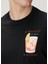 Portofino Siyah Nakışlı T-Shirt 5