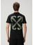 Siyah Logo Baskılı T-Shirt 4
