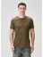 Haki Organik Pamuk T-Shirt 1