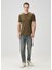 Haki Organik Pamuk T-Shirt 2