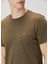 Haki Organik Pamuk T-Shirt 5