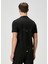Siyah Beyaz Logo Detaylı T-Shirt 4