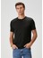 Siyah Keten T-Shirt 1