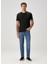 Siyah Keten T-Shirt 3