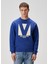 Mavi Logo Baskılı Sweatshirt 1