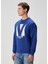 Mavi Logo Baskılı Sweatshirt 3