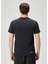 Lacivert Logo Baskılı T-Shirt 4