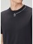 Lacivert Logo Baskılı T-Shirt 5