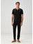 Siyah Stretch Spor Pantolon 1