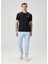 Lacivert Organik Pamuk T-Shirt 2