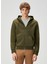 Haki Kapüşonlu Sweatshirt 1