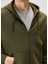 Haki Kapüşonlu Sweatshirt 5