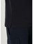 Lacivert Polo Yaka Şerit Baskılı T-Shirt 7