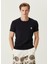 Lacivert Logo Nakışlı T-Shirt 1