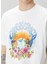 Surf Trip Beyaz Organik Pamuk T-Shirt 5