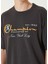 Antrasit Logo Nakışlı T-Shirt 5