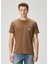 Kahverengi Basic T-Shirt 1