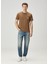 Kahverengi Basic T-Shirt 2