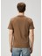 Kahverengi Basic T-Shirt 4