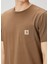 Kahverengi Basic T-Shirt 5