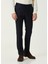 Regular Fit Lacivert Yün Pantolon 2
