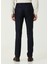 Regular Fit Lacivert Yün Pantolon 3