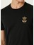 Siyah Taç Işlemeli T-Shirt 5