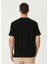 Relaxed Fit Siyah T-Shirt 4