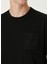 Relaxed Fit Siyah T-Shirt 5