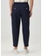 Lacivert Beli Kordonlu Cropped Kargo Pantolon 3