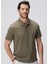 N-Tech Haki Polo Yaka T-Shirt 1
