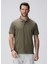 N-Tech Haki Polo Yaka T-Shirt 2