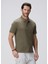 N-Tech Haki Polo Yaka T-Shirt 4