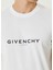 Slim Fit Beyaz Logo Baskılı T-Shirt 5