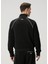 Classic Fit Pop Siyah Sweatshirt 4