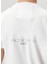 Beyaz Logo Detaylı T-Shirt 6