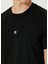 Slim Fit 4g Siyah Logo Nakışlı T-Shirt 5