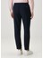 Essentials Lacivert Beli Kordonlu Twill Pantolon 3