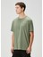 Haki Logo Nakışlı T-Shirt 3