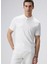 Kırık Beyaz Polo Yaka T-Shirt 2