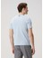 Açık Mavi Şerit Detaylı T-Shirt 4
