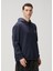 Lacivert Organik Pamuk Sweatshirt 3