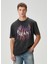 Antrasit Baskılı T-Shirt 1