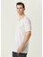 Royal Classic Beyaz V Yaka Basic T-Shirt 3