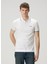 Beyaz Polo Yaka T-Shirt 1