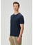 Lacivert Basic T-Shirt 3